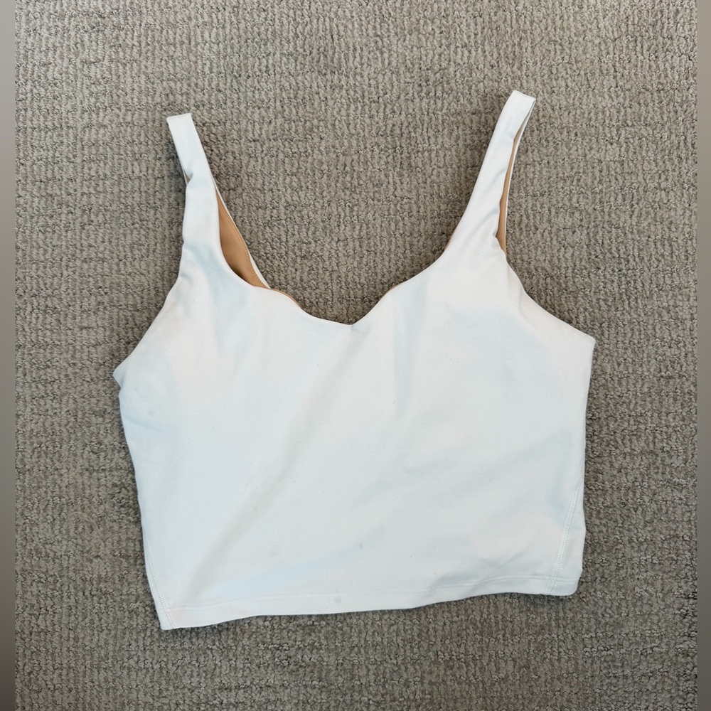 Women's V-Neck Cropped Tank Top
